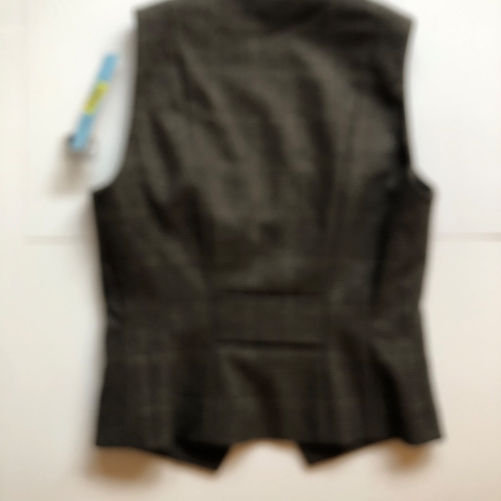 NWT Antonio Melani Glen Plaid Vest - Picture 16 of 16